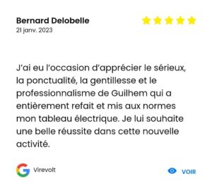 Avis Virevolt Electricité